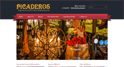 Desktop Screenshot of picaderos.ie